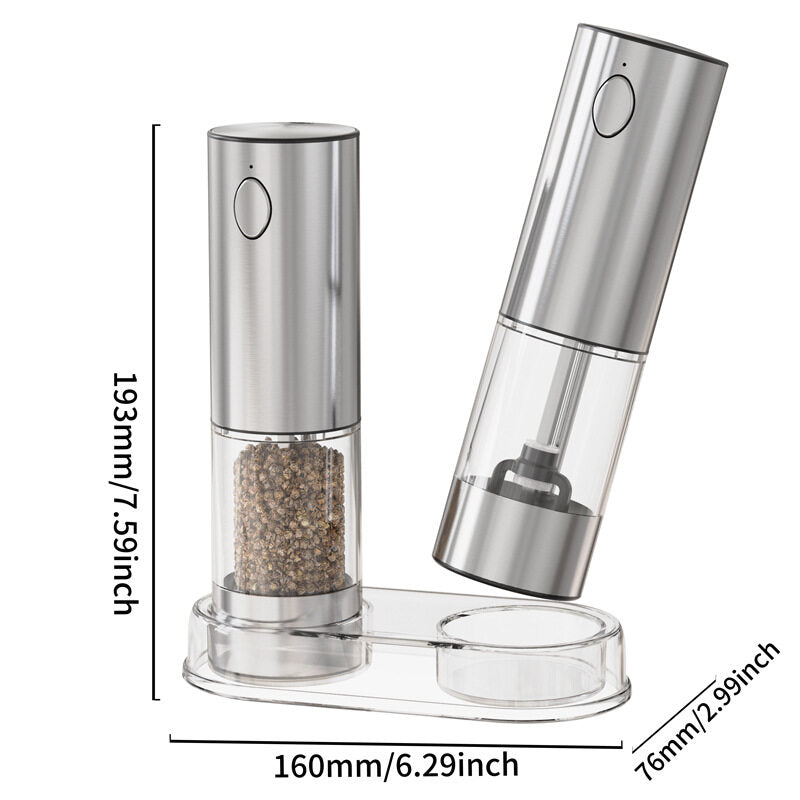 ✨Electric pepper grinder storage set