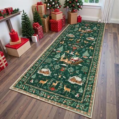 🎄 Christmas Runner Rug 🎅Free shipping for a limited time🌟