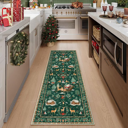 🎄 Christmas Runner Rug 🎅Free shipping for a limited time🌟