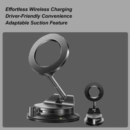 🚗Dashboard Phone Mount Dashboard Mobile Phone Mount Magnetic Horizontal Vertical Smartphone Bracket With Suction For Safe Driving
