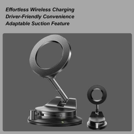 🚗Dashboard Phone Mount Dashboard Mobile Phone Mount Magnetic Horizontal Vertical Smartphone Bracket With Suction For Safe Driving