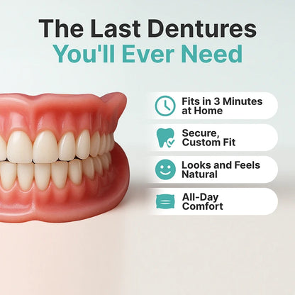 🌎Ends Today: 70% OFF! ROSOPLTM Custom-Fit Full Functional DenturesMake you more confident