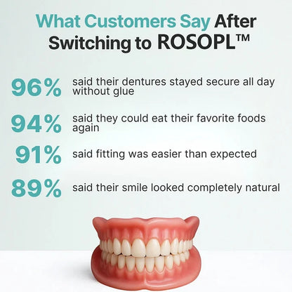 🌎Ends Today: 70% OFF! ROSOPLTM Custom-Fit Full Functional DenturesMake you more confident