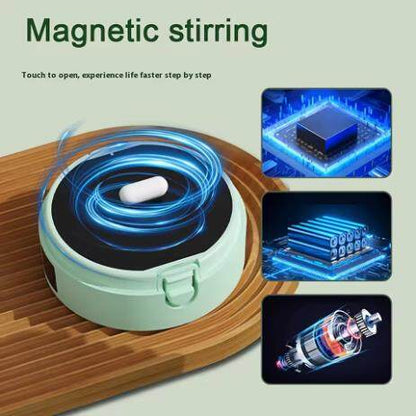 ✨380ML Smart Temperature Measurement Magnetic Automatic Stirring Cup, Electric Portable Coffee Cup, Suitable as a Holiday Gift