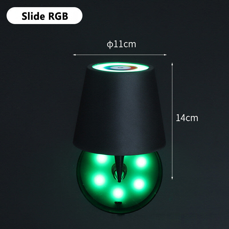 ✨LED new wine bottle table lamp bar restaurant decoration atmosphere wine bottle