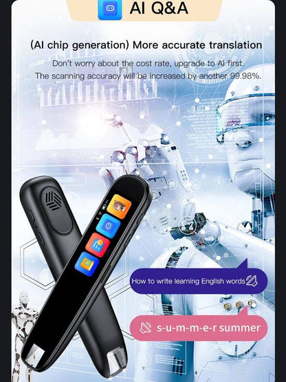 Multifunctional translation scanning reading pen (195 national languages)