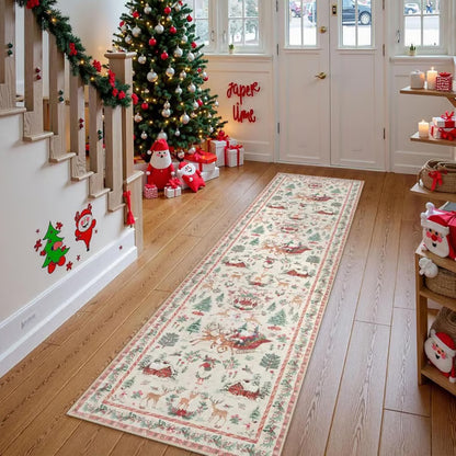 🎄 Christmas Runner Rug 🎅Free shipping for a limited time🌟