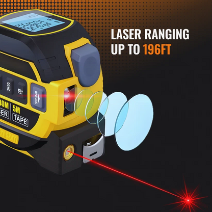 🛠️3 in 1 Laser Tape Measure 📏