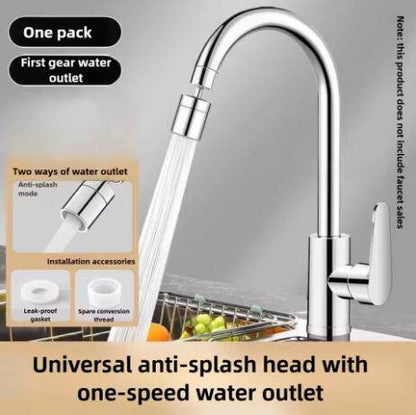 💦Water faucet extender, mechanical arm, multi-directional rotation, extension of faucet, anti-splash swing arm for washbasin