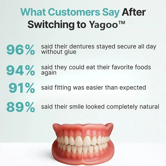 🏆Ends Today: 70% OFF! Yagoo™ Custom Custom-Fit Full Functional DenturesMake you more confident – Made in the USA & FDA-Certified